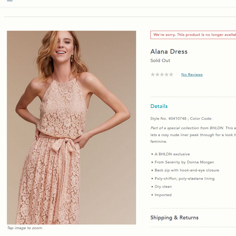 Alana Lace Dress